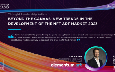 Beyond the Canvas: New Trends in the Development of the NFT Art Market 2023