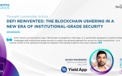 DeFi reinvented: The Blockchain ushering in a new era of institutional-grade security