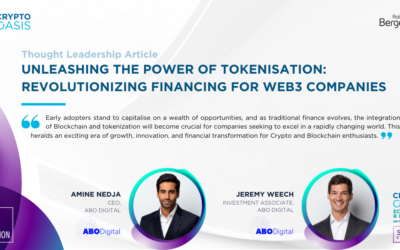Unleashing the Power of Tokenization: RevolutioniSing Financing for Web3 Companies