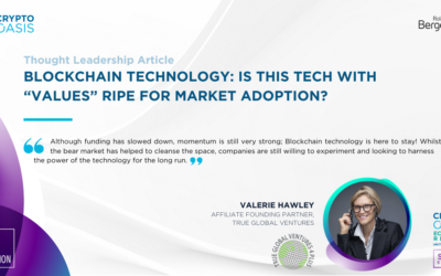 Blockchain technology: is this tech with “values” ripe for market adoption?